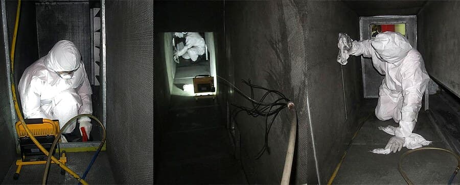 Air-duct recovery cleaning