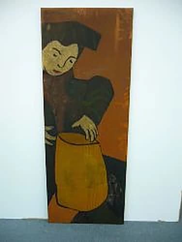 Fine Art and Document Restoration: before restoration